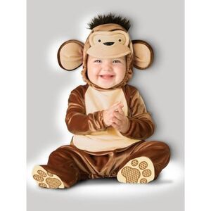 NEW InCharacter Infant Baby Mischievous Monkey Costume